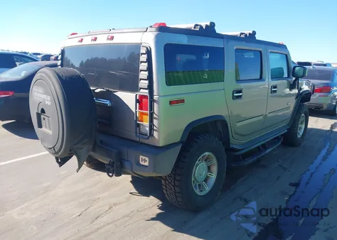 2003 Hummer H2 from USA, damaged, VIN 5GRGN23U03H108391